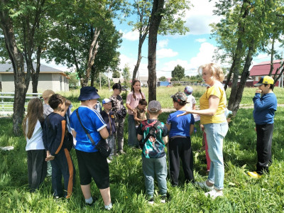 Фото новости:Познавательный час «Водная безопасность для маленьких героев»
