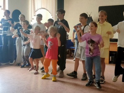 Фото новости:Увлекательная интерактивная программа в Доме культуры поселка ф-ки им. Войкова!